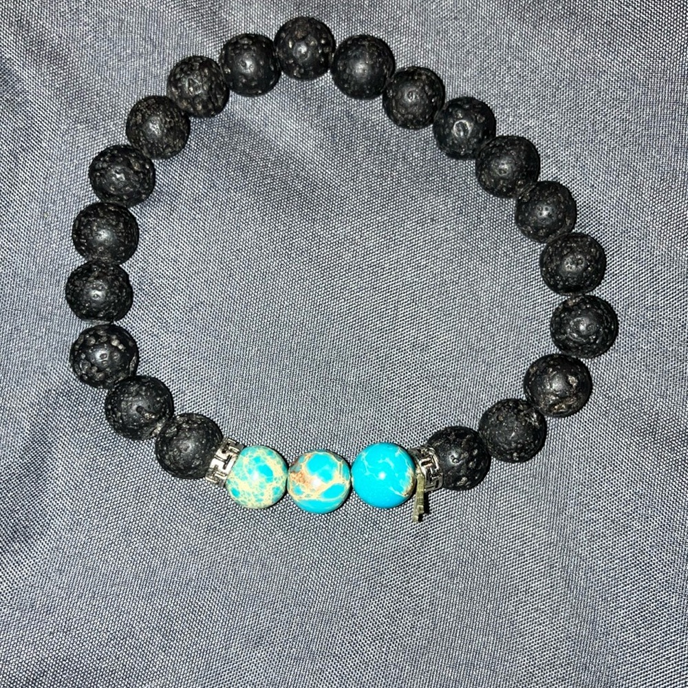 Lava stone bracelet